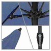 California Umbrella 7.5' Bronze Aluminum Market Patio Umbrella, Olefin Royal Blue 194061336472